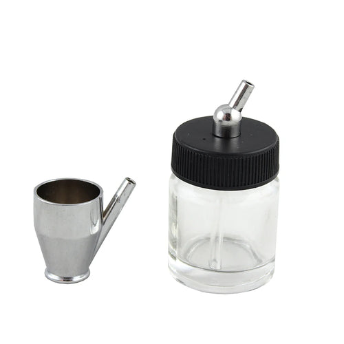 0.35mm Siphon Airbrush Gun Down Dual Action Airbrush Kit Spray Paint for Arts & Craft Paint