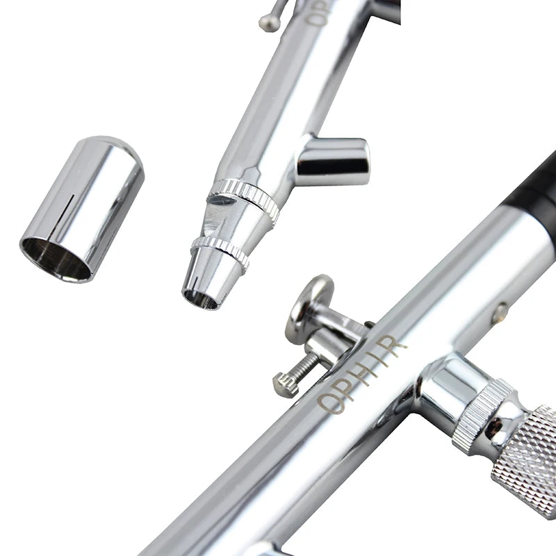 0.35mm Siphon Airbrush Gun Down Dual Action Airbrush Kit Spray Paint for Arts & Craft Paint