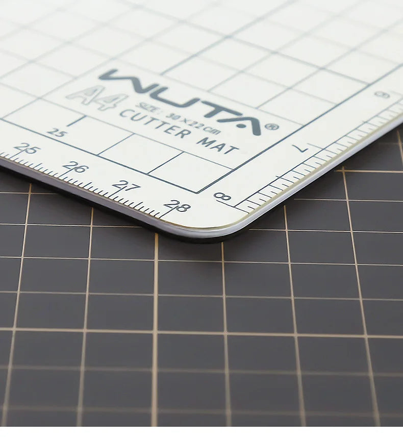 WUTA New Fabric Cutting Mat, A1 A2 A3 A4 A5 Professional Self Healing Quality Double-Sided Craft Tool Set