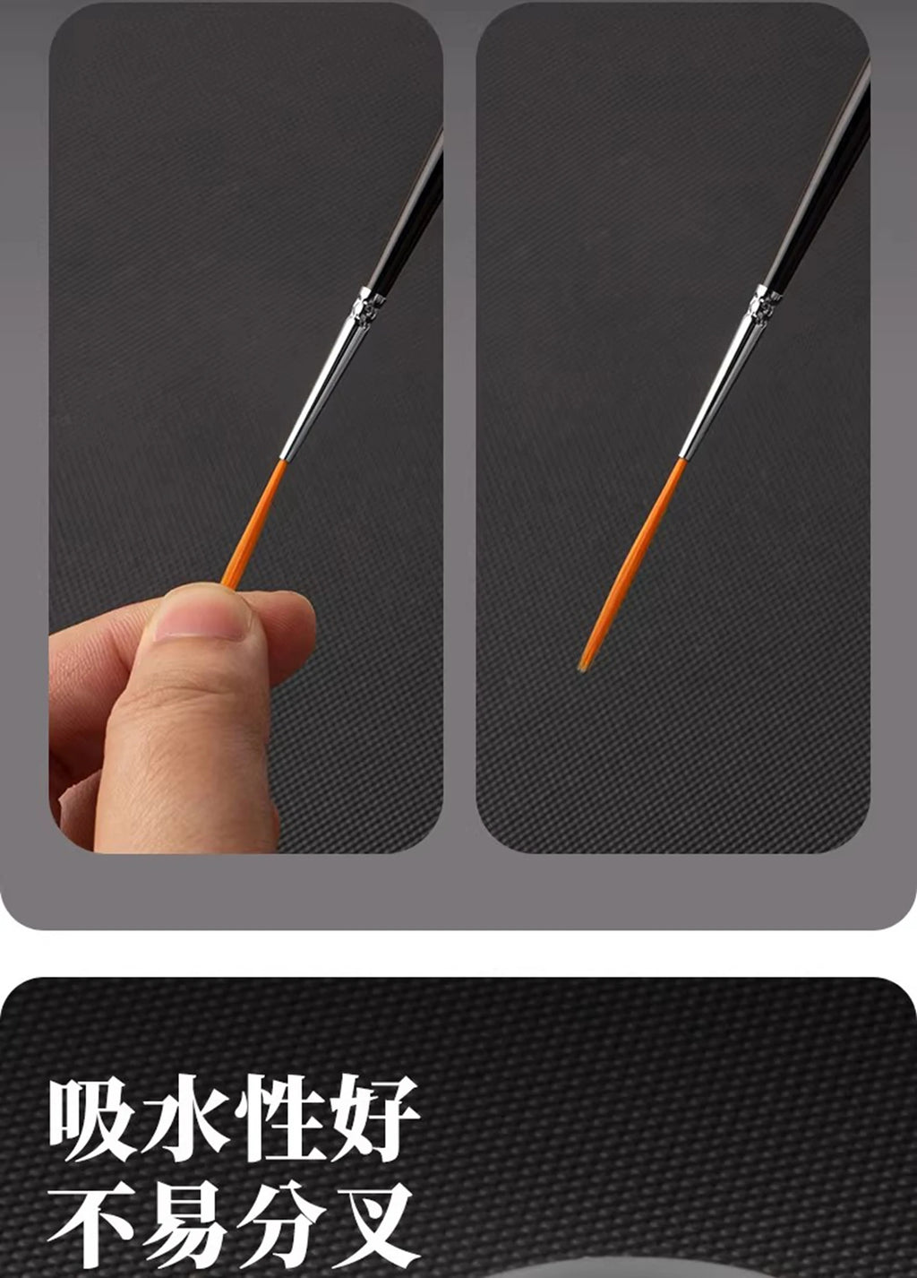 1/2/3/5pcs Rigger Artist Paint Brush Extra Long Fine Point Liner Tip for Scale Models Oil Watercolor Pin Striping