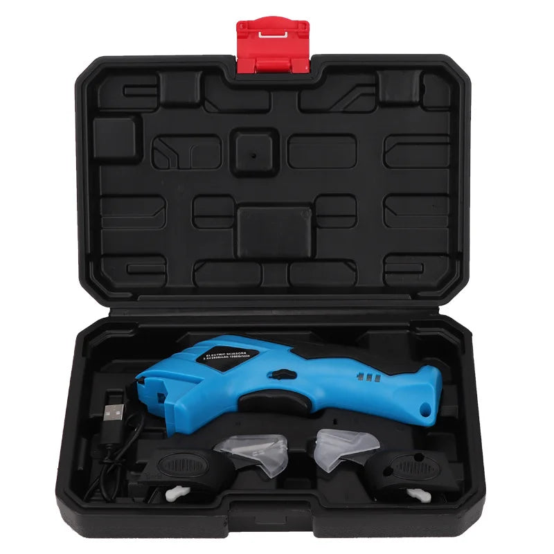 Portable Electric Scissors For Cloth Fabric Leather Cutting, Rechargeable Sewing Cutting Knife