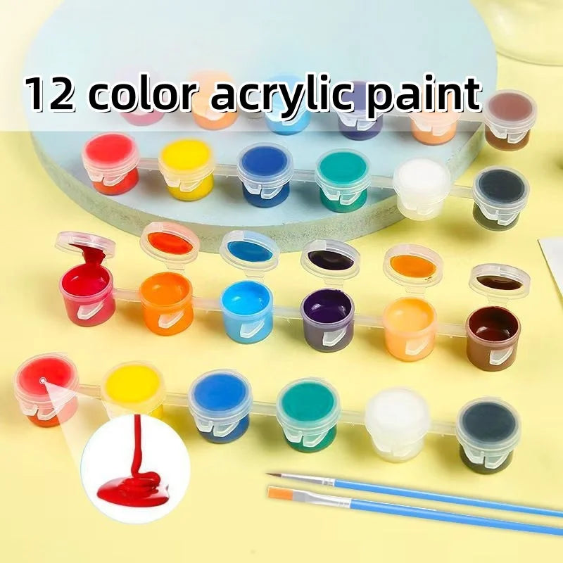 3mL, Acrylic Pigment for Student Art, DIY Pigment, Hand Painted Walls