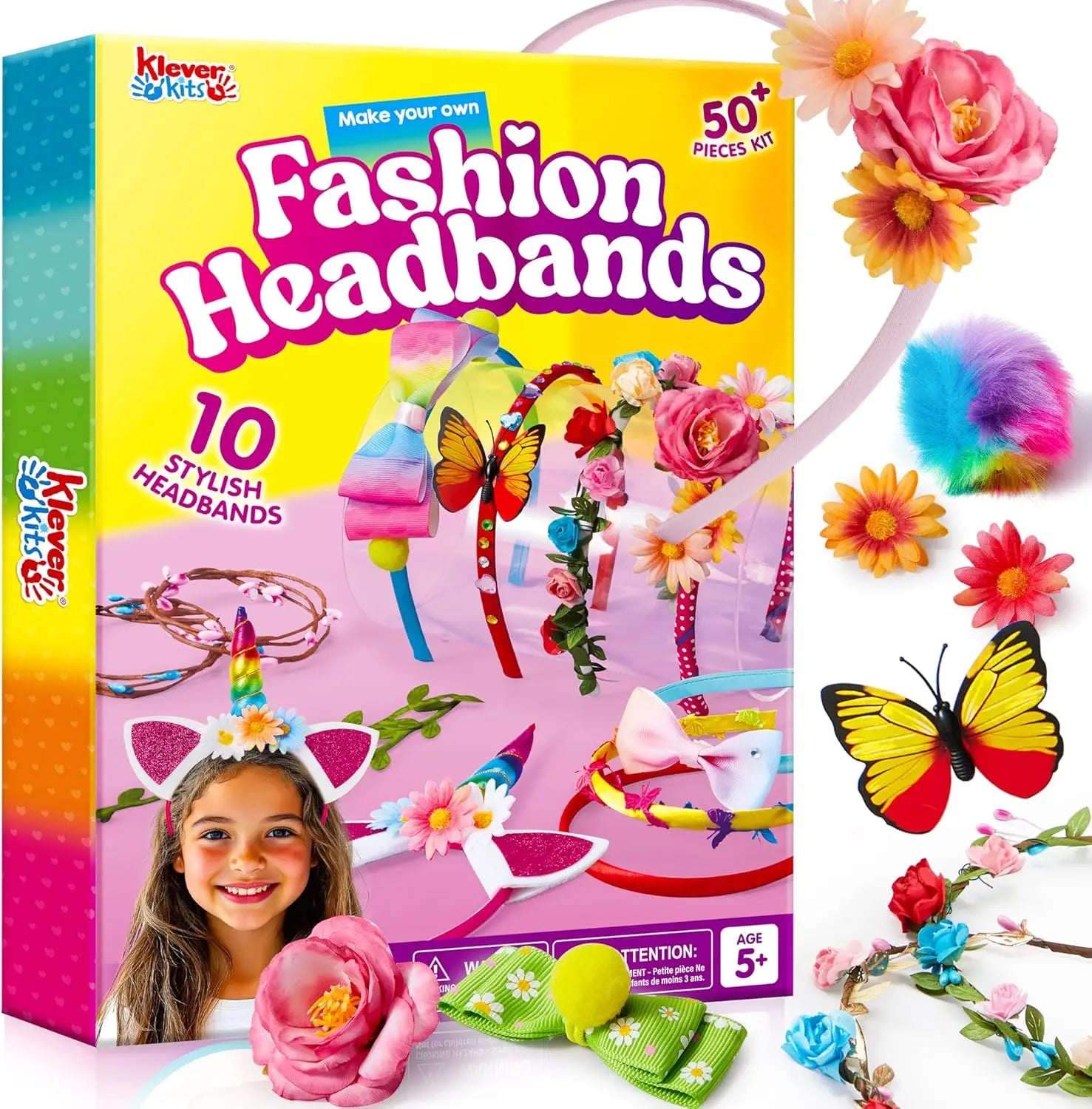 Headband Making Kit for Kids DIY Hair Accessories Make Your Own