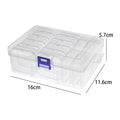 30/14x Clear Rhinestone Organizer Art Accessories Containers Art Craft Bead Jewelry