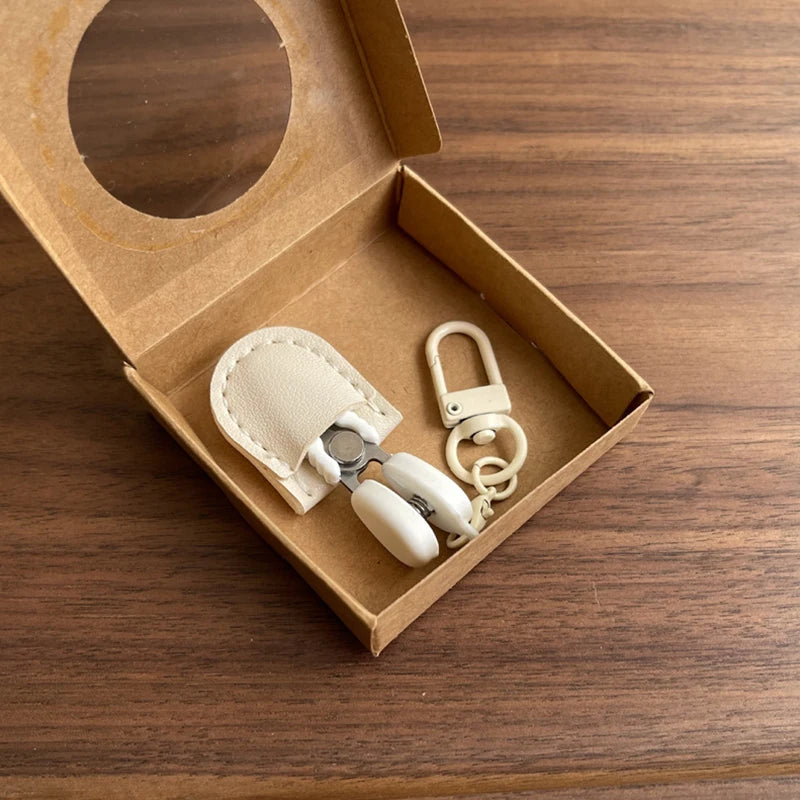 Metal Portable Sewing Small Scissor With Protective Cover Mini DIY Sewing Supply