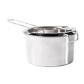 2 Pcs Candle Wax Melting Pot Reusable 400ml Wax Bean Melting Double Boiler Pot Anti-Rust Candle Making Supplies