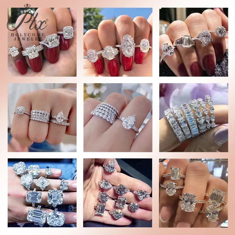 0.1-10ct D White Round Cut Moissanite Beads Cut Loose Stones For Fine Jewelry Making Custom Bracelet Necklace Design