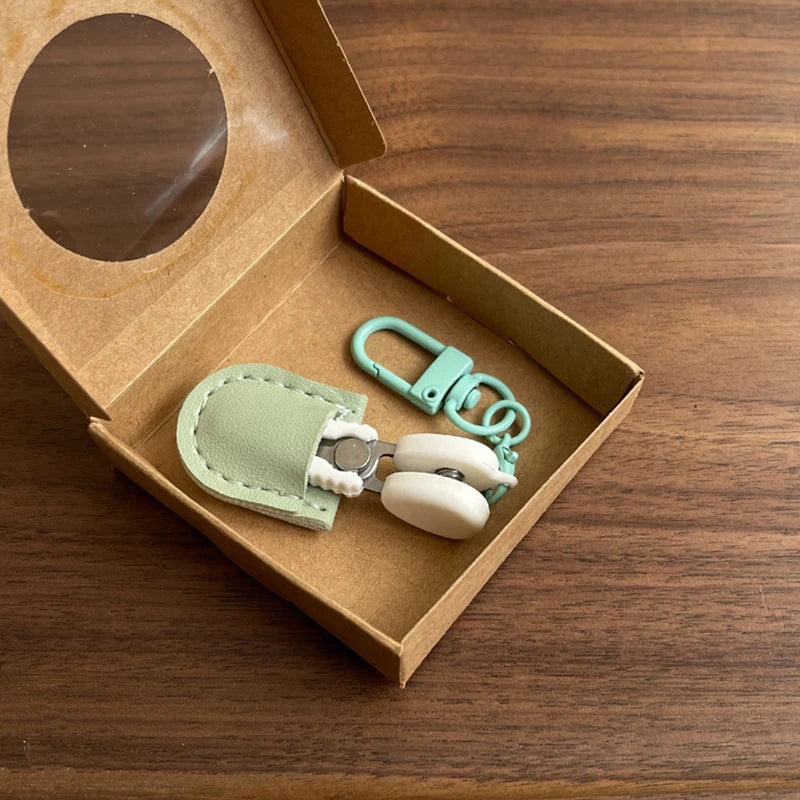 Metal Portable Sewing Small Scissor With Protective Cover Mini DIY Sewing Supply