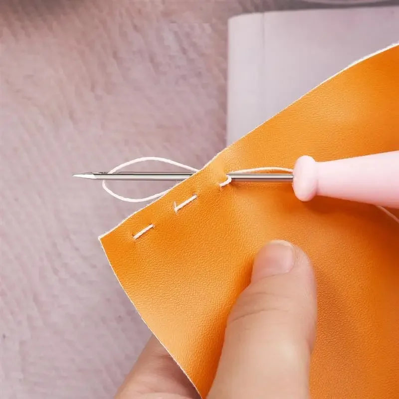 0.65mm Leather Waxed Cord For DIY Hand Stitching Thread 25 Meters Round Waxed Sewing Line