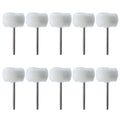 1-10Pcs 3mm Felt Grinding Sanding Head Mini Polishing Brush for Dremel Drill