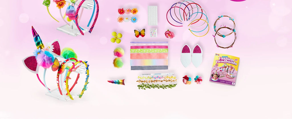 Headband Making Kit for Kids DIY Hair Accessories Make Your Own