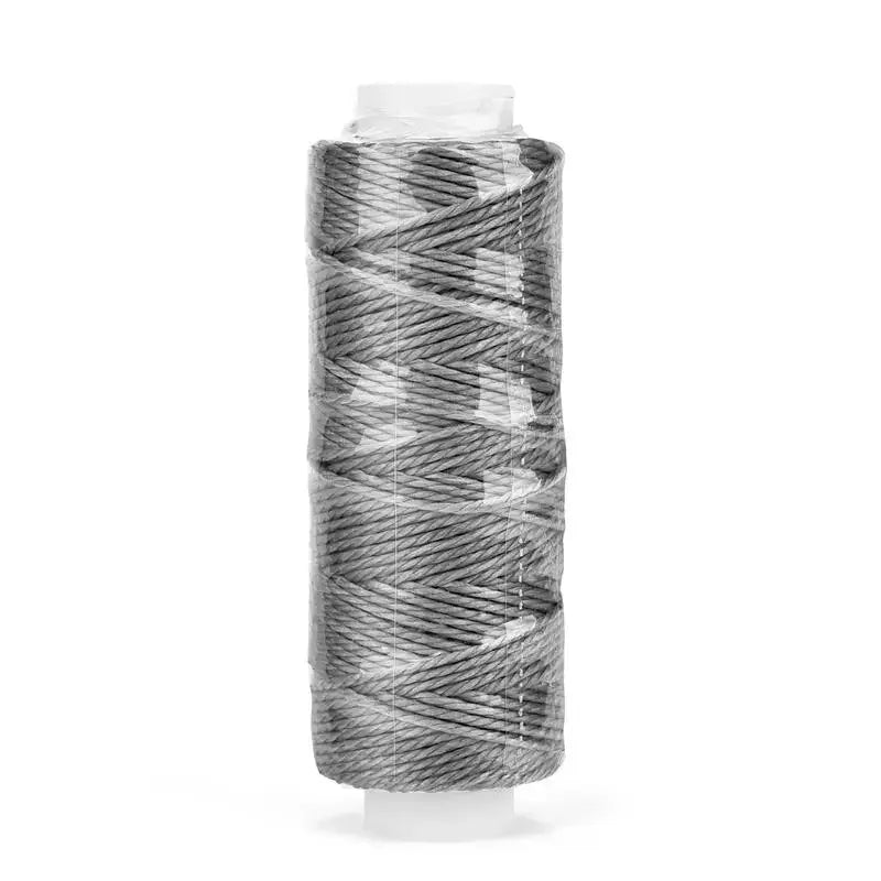 0.65mm Leather Waxed Cord For DIY Hand Stitching Thread 25 Meters Round Waxed Sewing Line