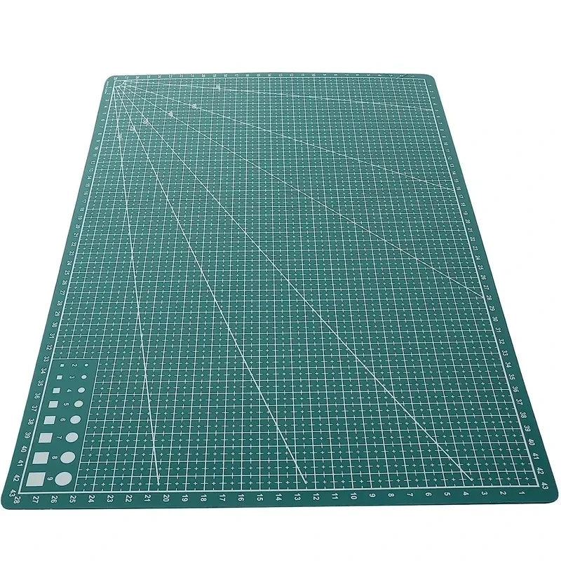 Durable A3 / A4 / A5 Multifunctional Cutting Mat DIY Handicraft Art High Elasticity Toughness