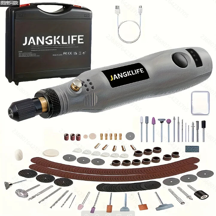 Mini grinder, Rotary Tool Kit with Box Rotary Tool Accessories, 3 Speed Rotary Multi-Tool for Crafting DIY Project.