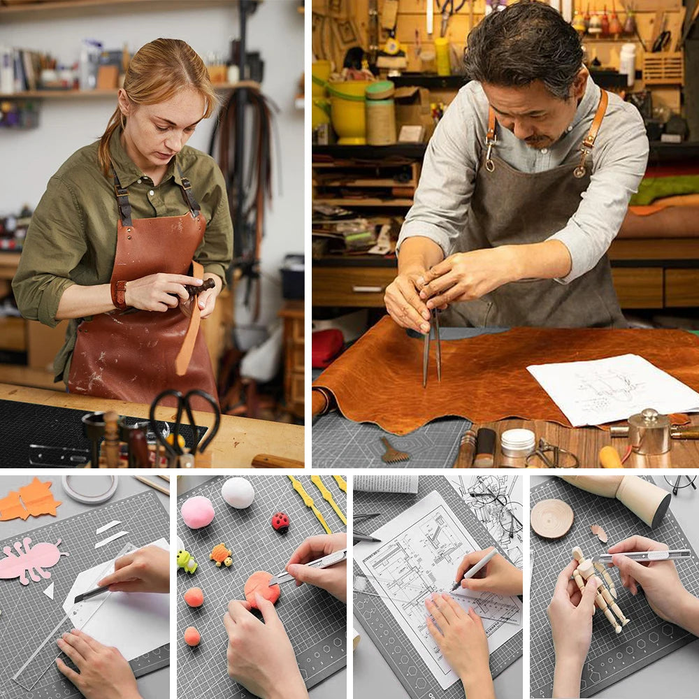 A1 Self-healing PVC Cutting Pad, DIY Desktop Protection Pad For Leather Cutting, Carving, Punching, Paper, Clay