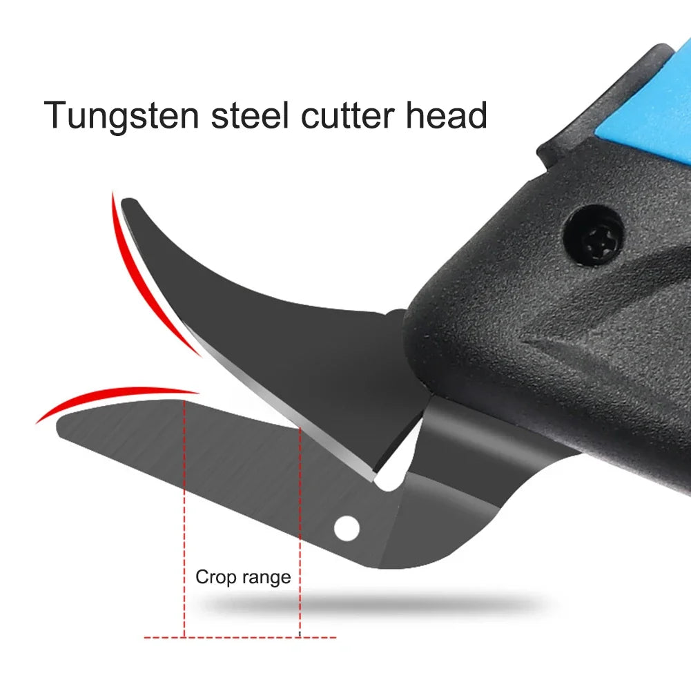 Portable Electric Scissors For Cloth Fabric Leather Cutting, Rechargeable Sewing Cutting Knife