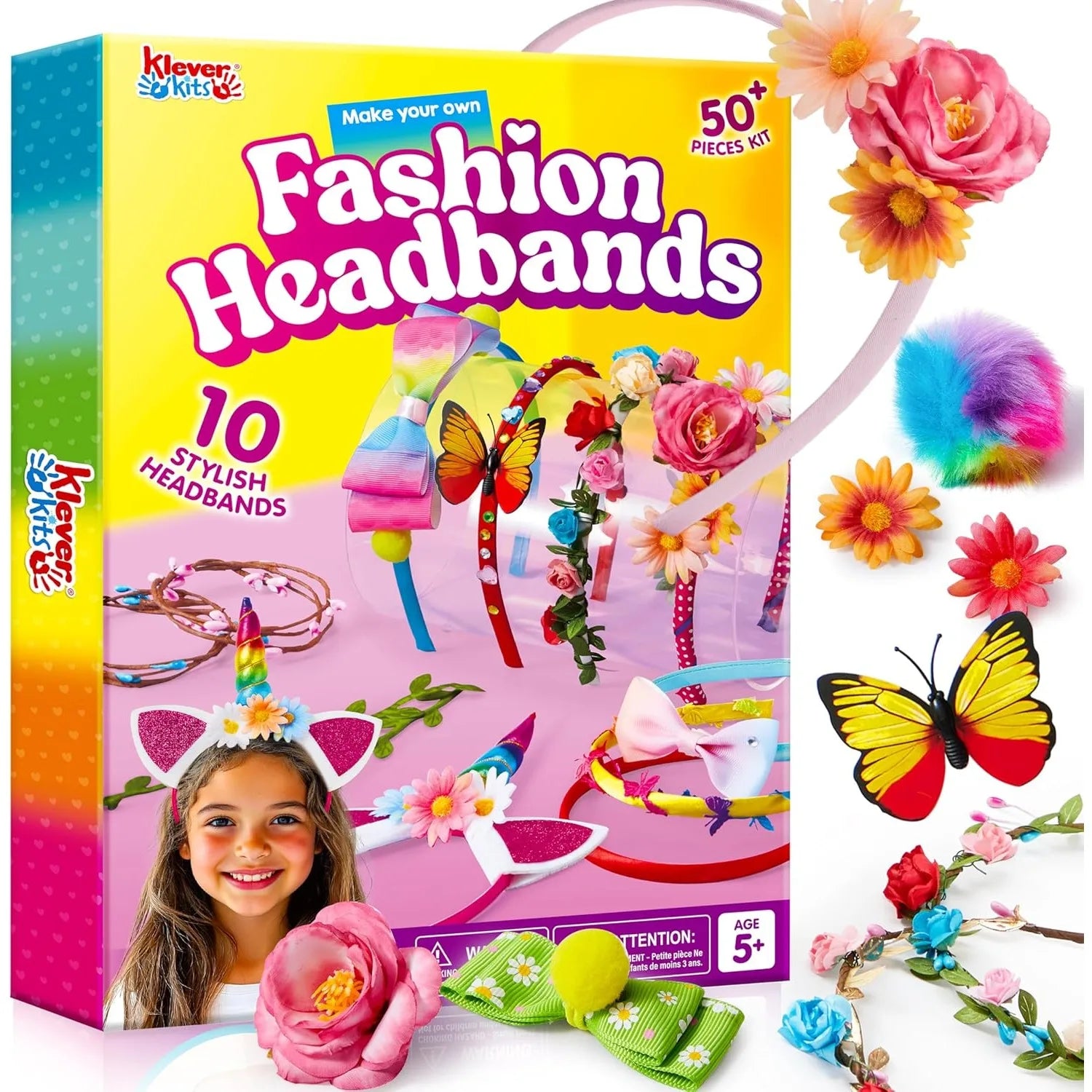Headband Making Kit for Kids DIY Hair Accessories Make Your Own