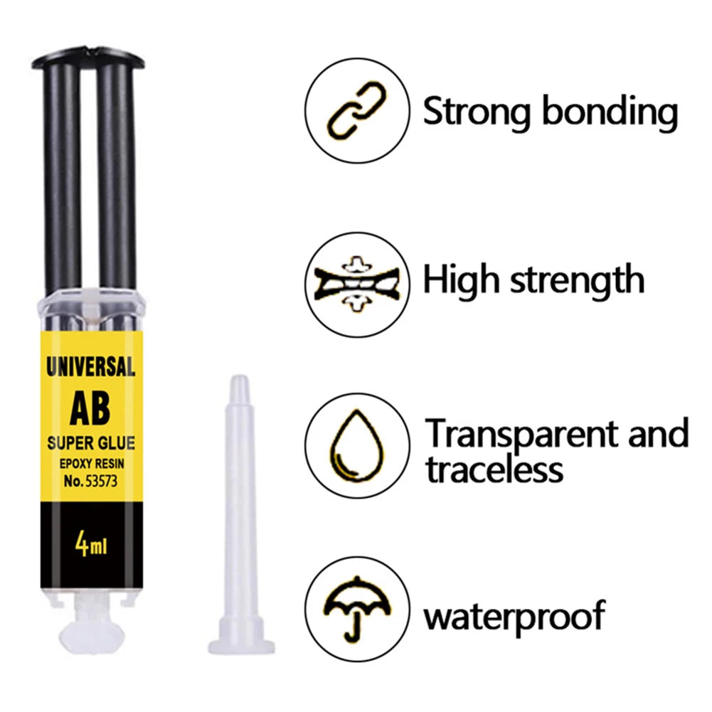 1-10PCS Epoxy Resin Glue Glass Metal Ceramic Wood Waterproof Repair Sealant Long-lasting Reliable Resin Strong Adhesive Glue
