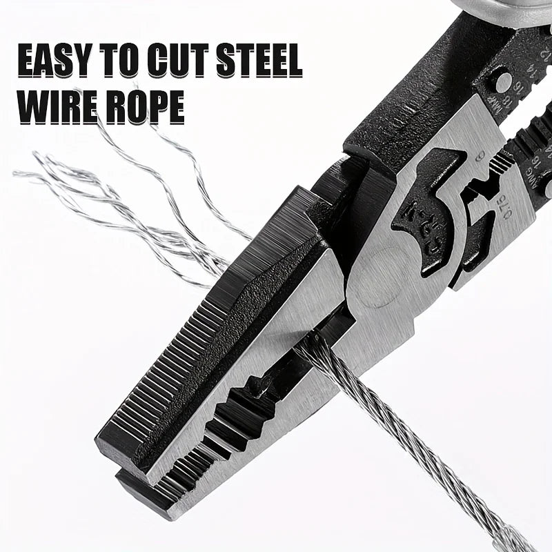 9inch Manual Various Tool Pliers Industrial Cutting Combination Pliers Diagonal Cutting Pliers