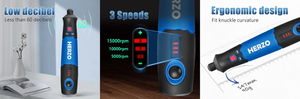 Cordless Mini Rotary Tool Engraving Machine USB Engraver Pen for Grinding Polishing