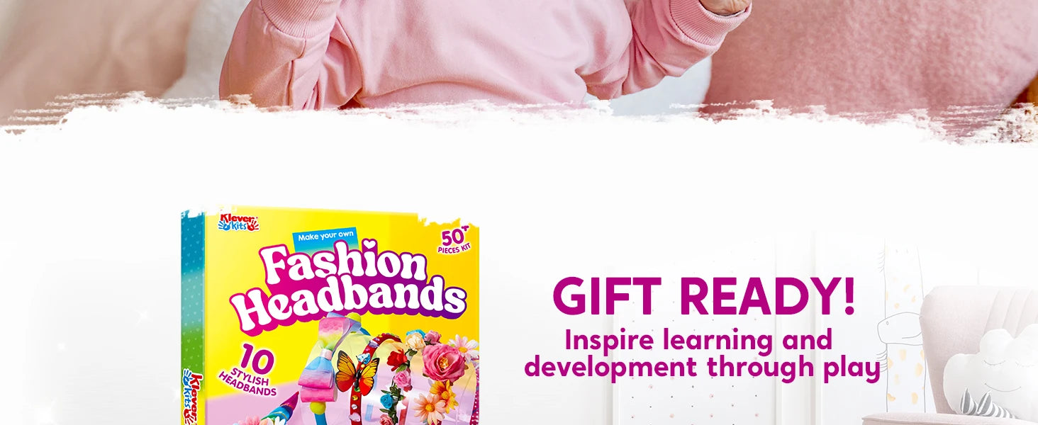 Headband Making Kit for Kids DIY Hair Accessories Make Your Own