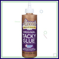 Clear All-Purpose Tacky Glue, 8 oz - Dries Flexible, Water-Soluble, Non-Toxic for Various Surfaces