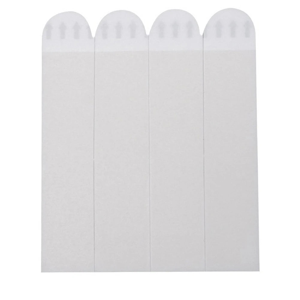 12-36 Pairs White Tape Damage-Free Picture&Frame Hanging Strips Wall Sticker Hook Value Pack Picture Hanging Strips DIY Stickers