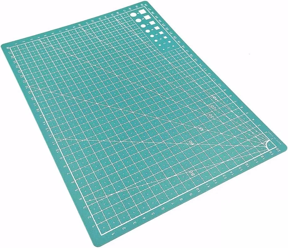 Durable A3 / A4 / A5 Multifunctional Cutting Mat DIY Handicraft Art High Elasticity Toughness