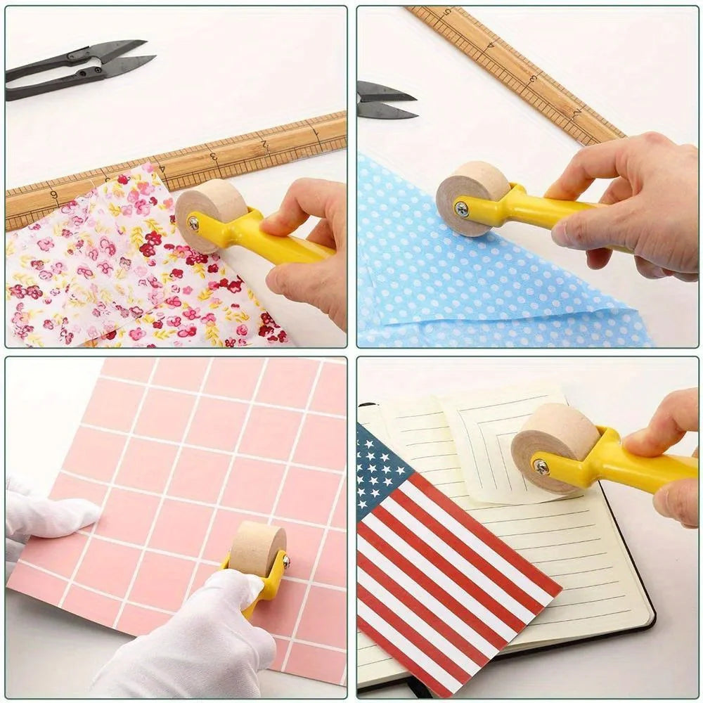 Sewing Seam Roller with Easy To Grip Handle for Quilting Sewing Home Decoration