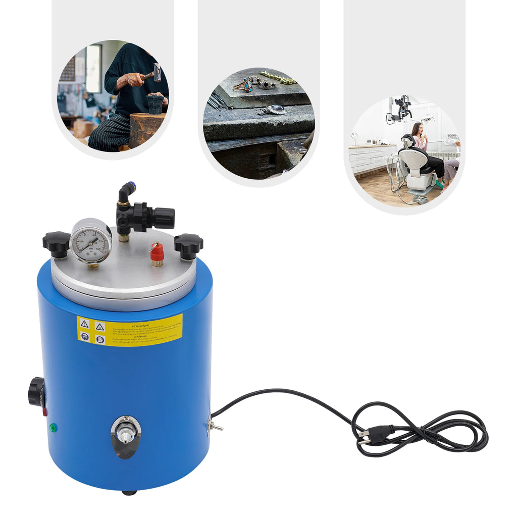 High-Performance Wax Injection Machine with Non-Leak Nozzles, Air Pressure Control, Large Wax Capacity, and Durable