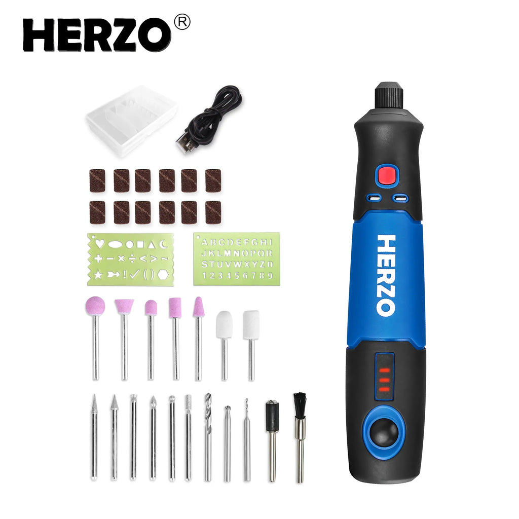 Cordless Mini Rotary Tool Engraving Machine USB Engraver Pen for Grinding Polishing