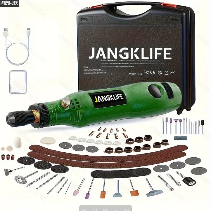 Mini grinder, Rotary Tool Kit with Box Rotary Tool Accessories, 3 Speed Rotary Multi-Tool for Crafting DIY Project.