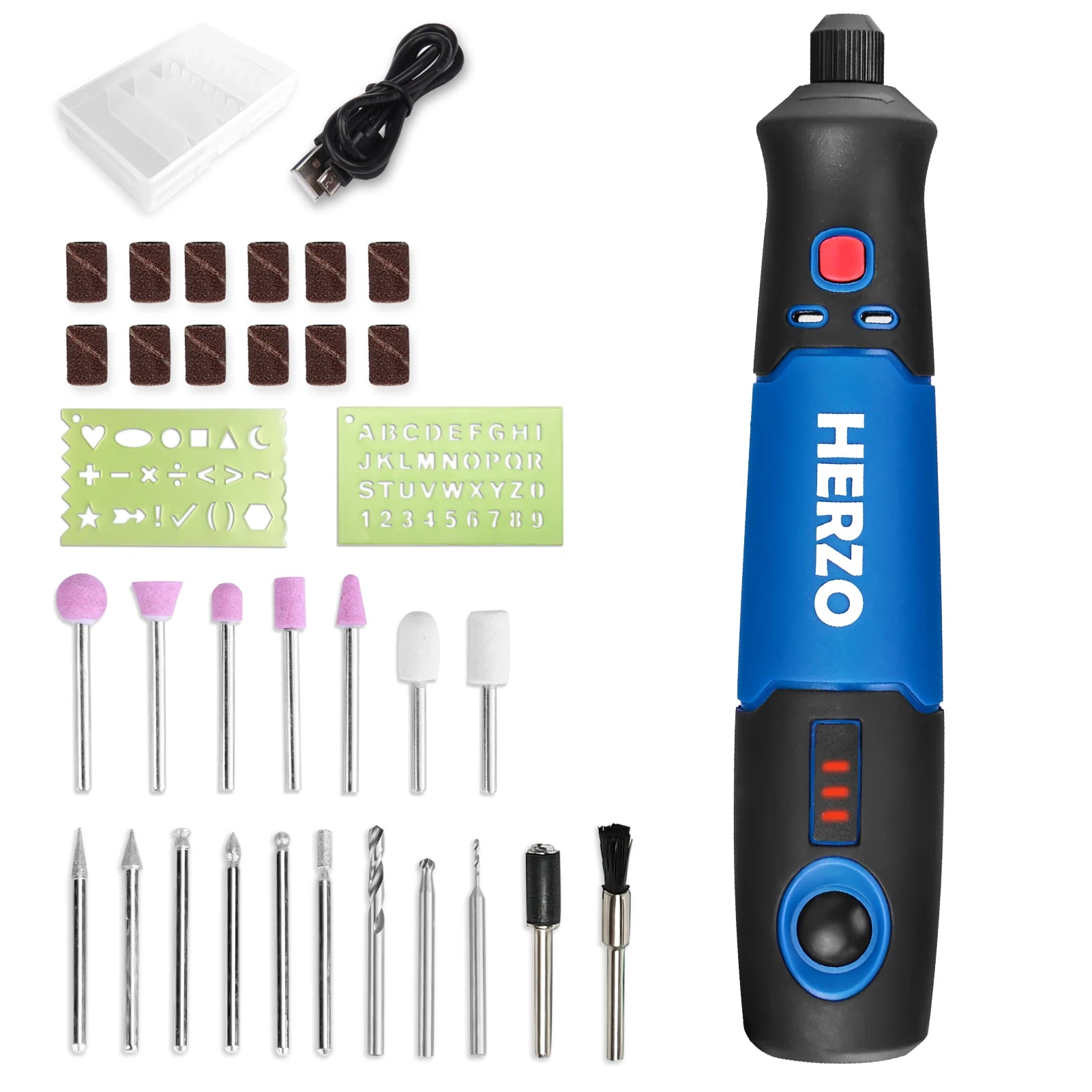 Cordless Mini Rotary Tool Engraving Machine USB Engraver Pen for Grinding Polishing
