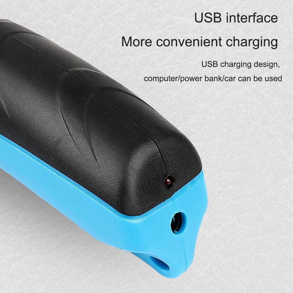 Portable Electric Scissors For Cloth Fabric Leather Cutting, Rechargeable Sewing Cutting Knife