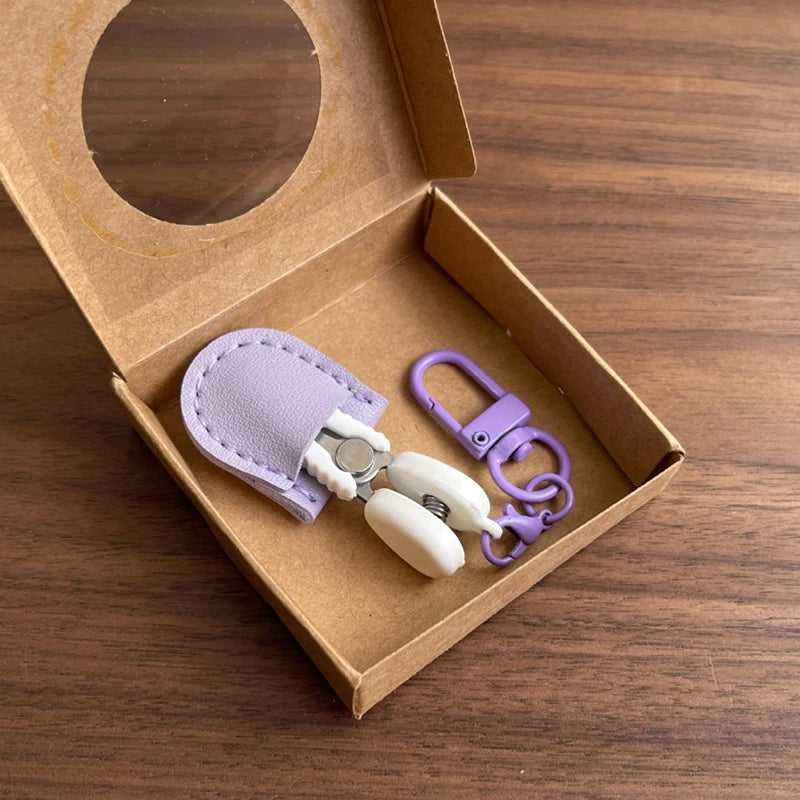 Metal Portable Sewing Small Scissor With Protective Cover Mini DIY Sewing Supply