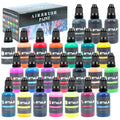 24Colors/Set Airbrush Paint Set, Opaque & Brilliant Acrylic Paint, For Beginners