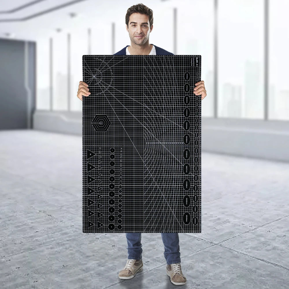 A1 Self-healing PVC Cutting Pad, DIY Desktop Protection Pad For Leather Cutting, Carving, Punching, Paper, Clay