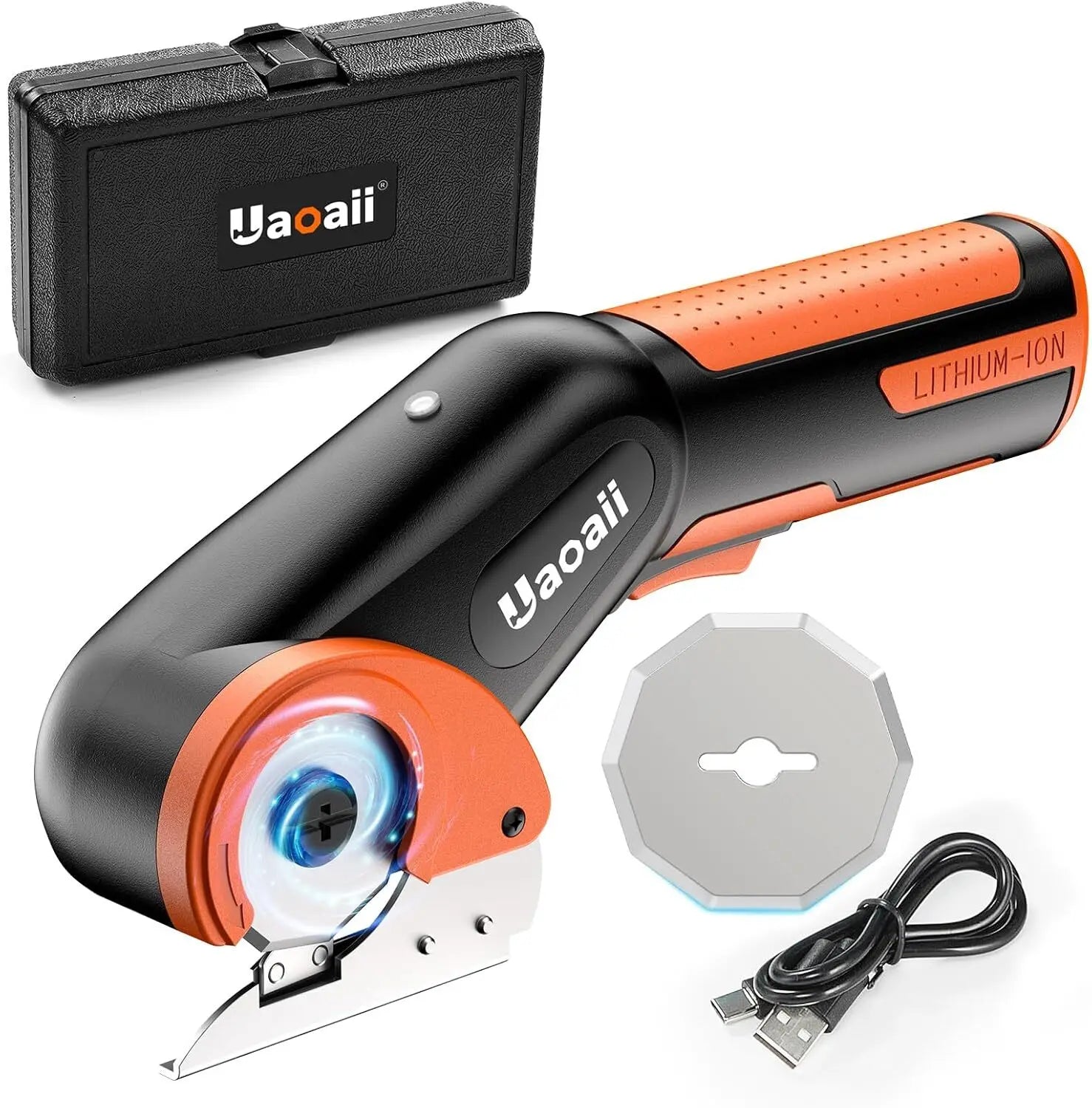 Rechargeable Electric Cardboard Box Cutter for Carpet Fabric Leather