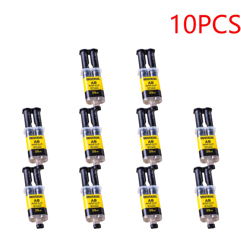 1-10PCS Epoxy Resin Glue Glass Metal Ceramic Wood Waterproof Repair Sealant Long-lasting Reliable Resin Strong Adhesive Glue
