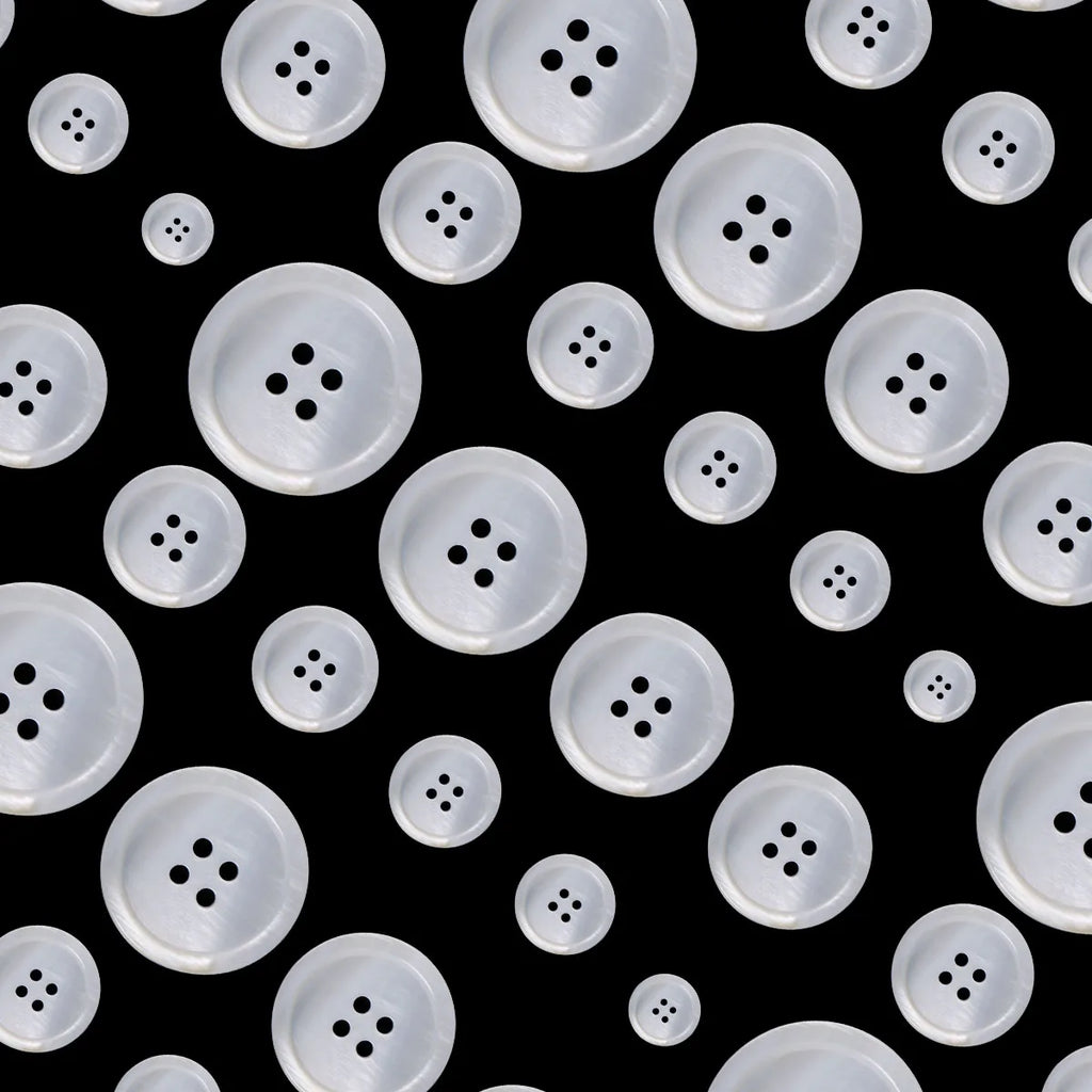 5-20Pcs 9-25mm White Natural Shell Buttons Round Shell Sewing Accessories For Clothing Shirt DIY Crafts Materials