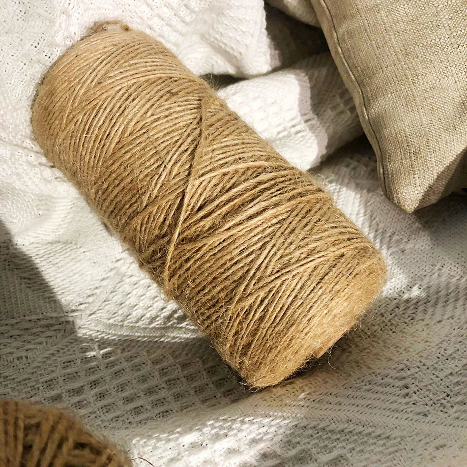 2mm 100M Macrame Cord Rope Cotton Crafts DIY Sewing Handmade Wall Hangings