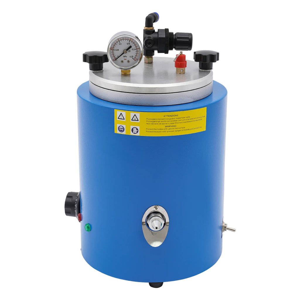 High-Performance Wax Injection Machine with Non-Leak Nozzles, Air Pressure Control, Large Wax Capacity, and Durable
