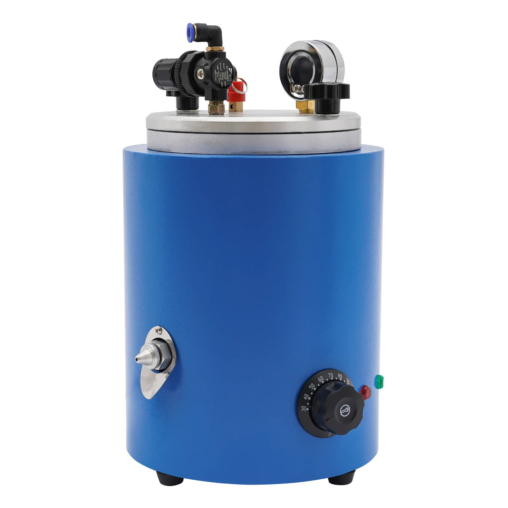 High-Performance Wax Injection Machine with Non-Leak Nozzles, Air Pressure Control, Large Wax Capacity, and Durable