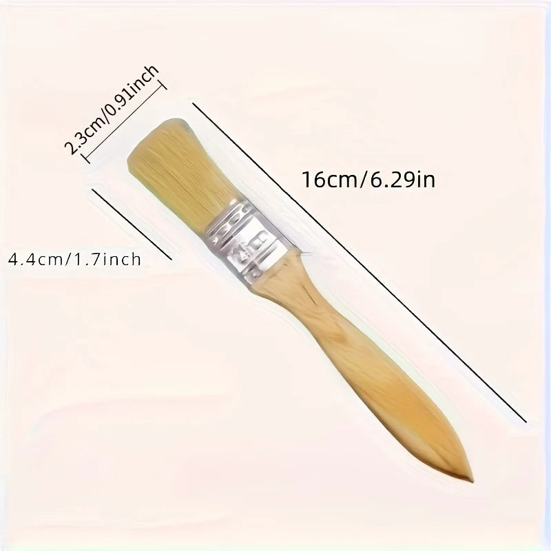 10 pig mane brushes, suitable for art, handicrafts, plastering, painting, glue application
