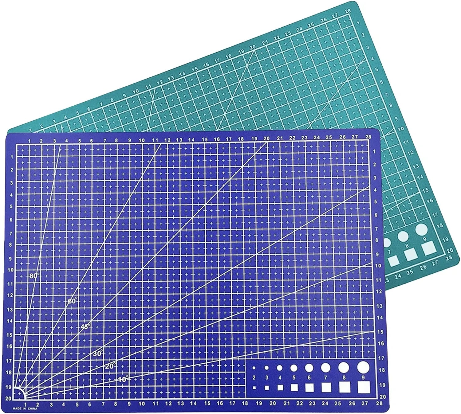 Durable A3 / A4 / A5 Multifunctional Cutting Mat DIY Handicraft Art High Elasticity Toughness