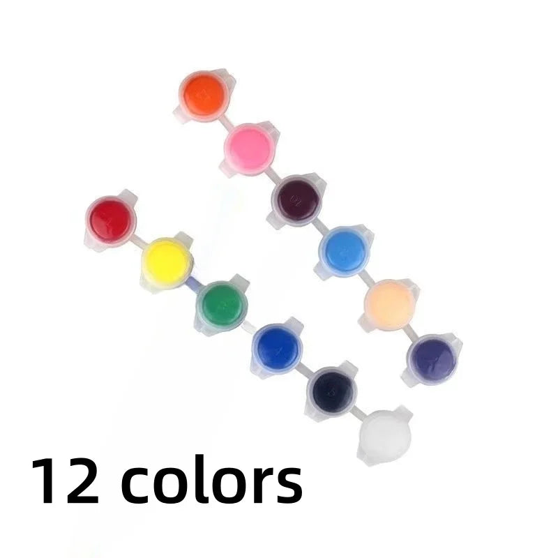3mL, Acrylic Pigment for Student Art, DIY Pigment, Hand Painted Walls