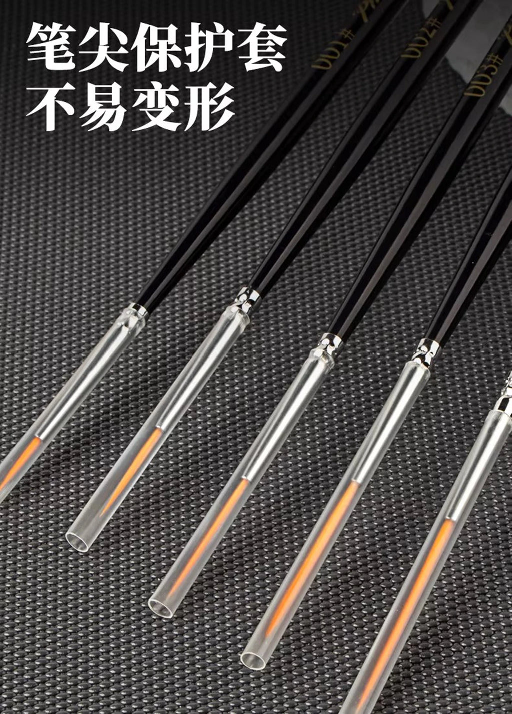 1/2/3/5pcs Rigger Artist Paint Brush Extra Long Fine Point Liner Tip for Scale Models Oil Watercolor Pin Striping