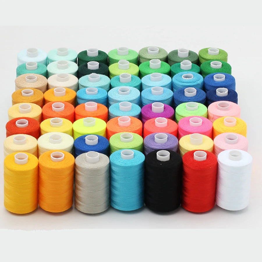 Sewing Thread - 10 Polyester Threads for Hand Stitching, Quilting & Sewing Machine