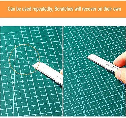 Durable A3 / A4 / A5 Multifunctional Cutting Mat DIY Handicraft Art High Elasticity Toughness