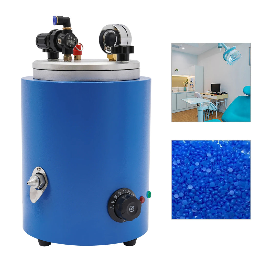 High-Performance Wax Injection Machine with Non-Leak Nozzles, Air Pressure Control, Large Wax Capacity, and Durable